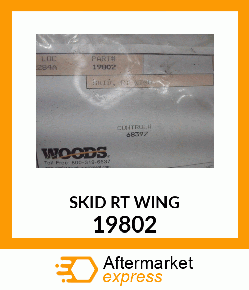 SKID RT WING 19802