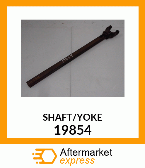 Spare part 19854 + SHAFT/YOKE