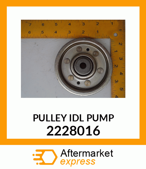 PULLEY IDL PUMP 2228016