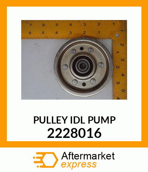 PULLEY IDL PUMP 2228016