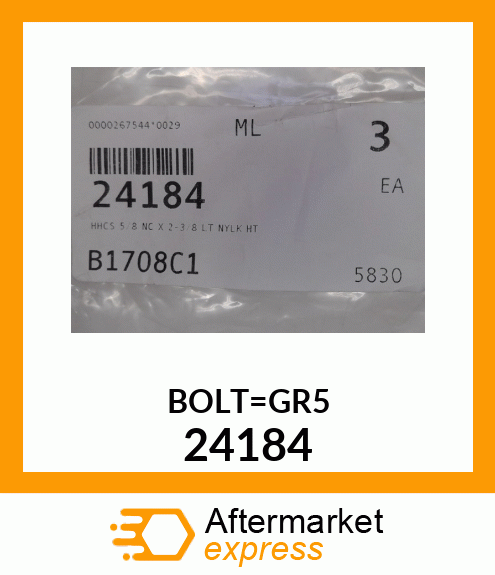 BOLT_GR5 24184