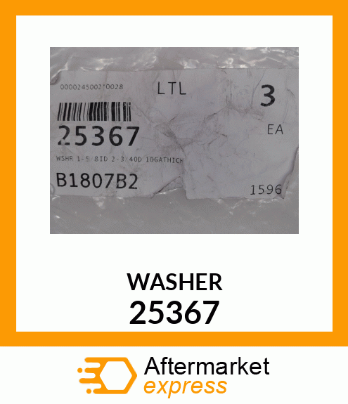 WASHER 25367