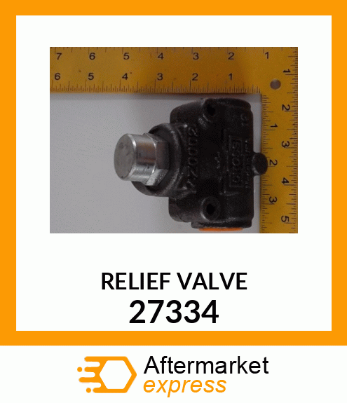 RELIEF VALVE 27334