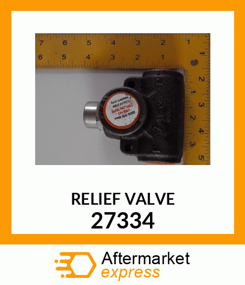 RELIEF VALVE 27334