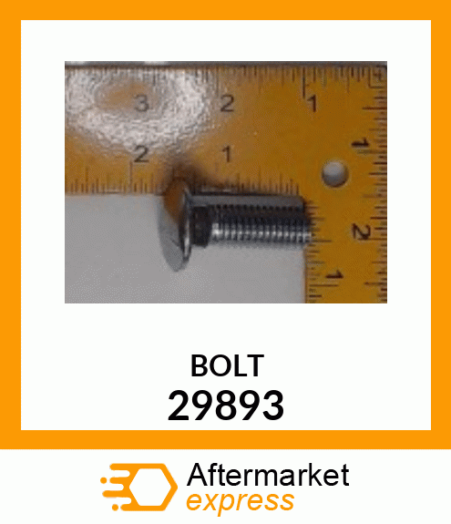 BOLT 29893