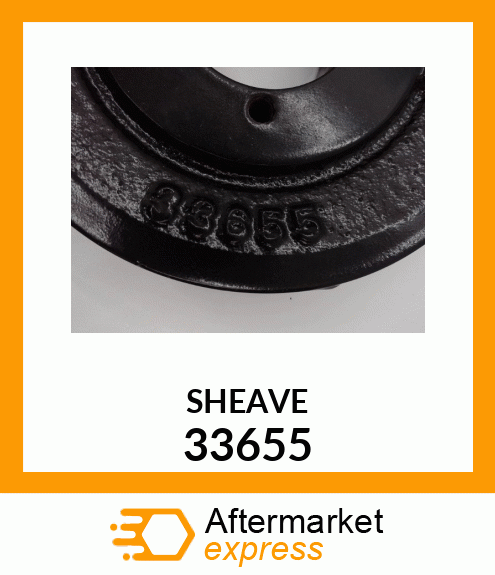 SHEAVE 33655