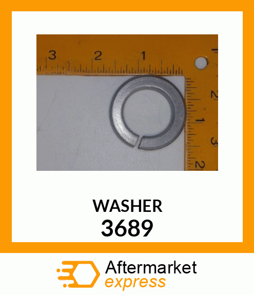 WASHER 3689