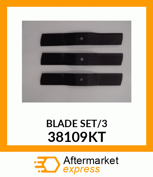 BLADE SET/3 38109KT