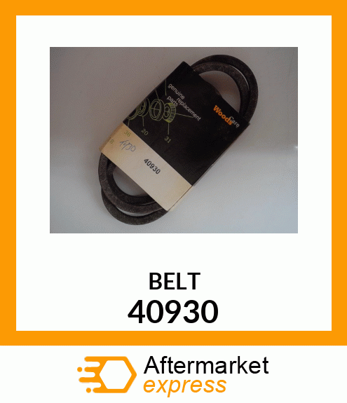 BELT 40930