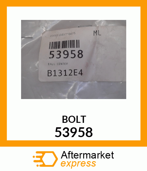 BOLT 53958