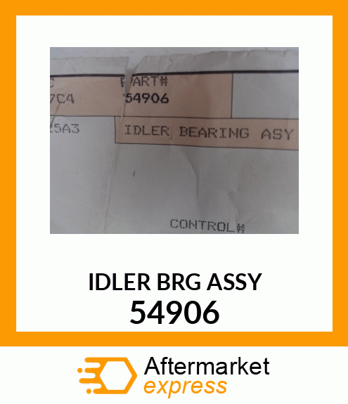 IDLER BRG ASSY 54906