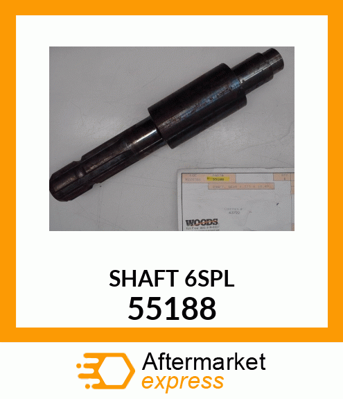 SHAFT_6SPL 55188