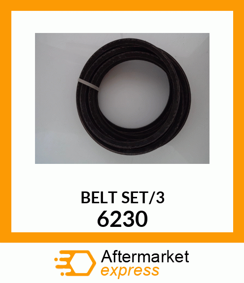 BELTSETOF3 6230