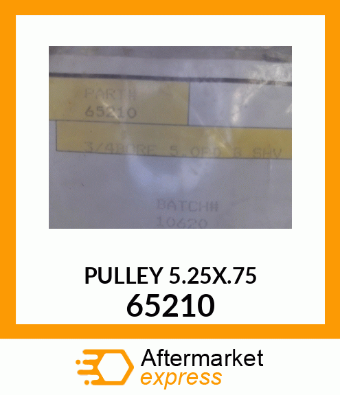 PULLEY_5.25X.75 65210