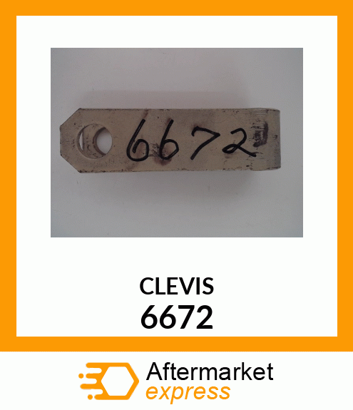 CLEVIS 6672