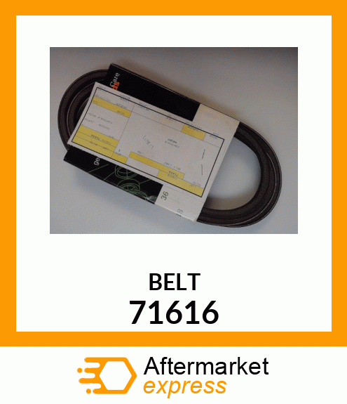 BELT 71616