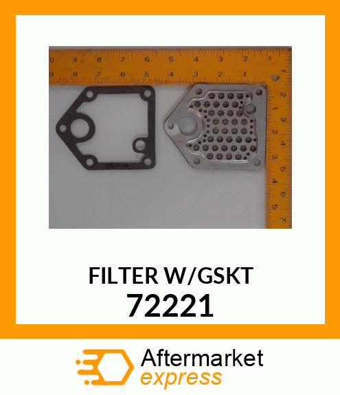 FILTER W/GSKT 72221