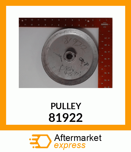 PULLEY 81922