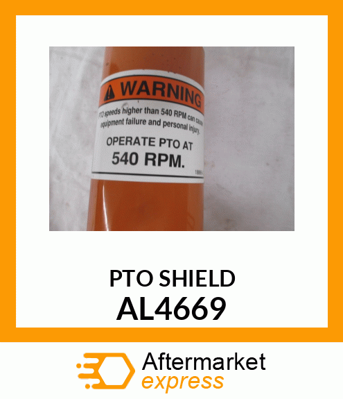 PTO SHIELD AL4669