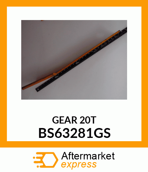 GEAR 20T BS63281GS