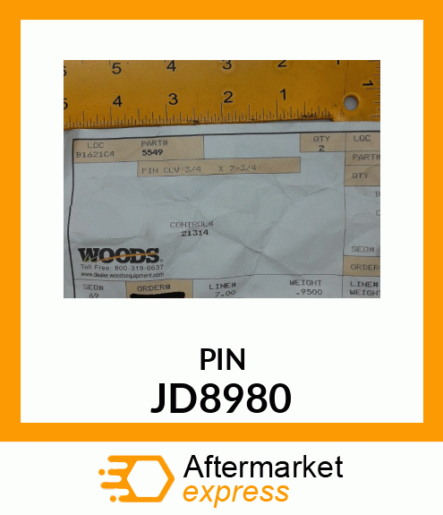 PIN JD8980