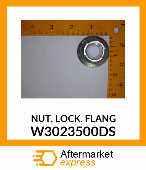 NUT, LOCK FLANG W3023500DS