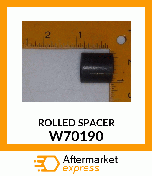 ROLLED SPACER W70190