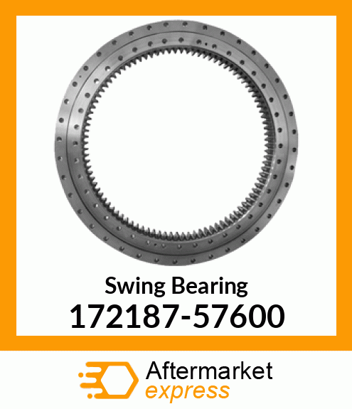 Spare part 172187-57600 + Swing Bearing