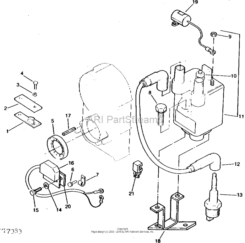 HE166-0767 - ROTOR fits JOHN DEERE