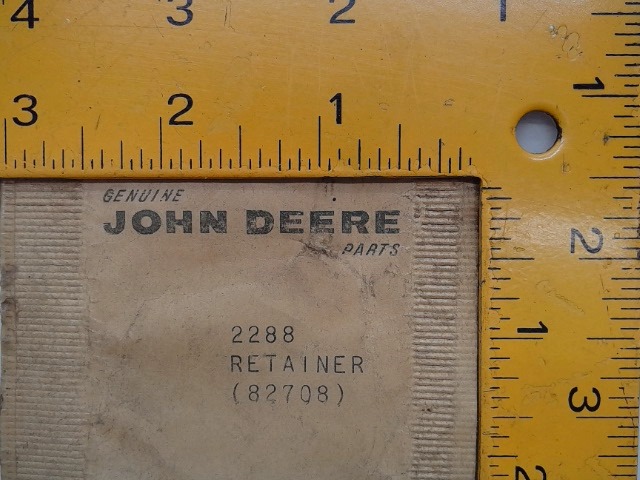 2288 - RTNR fits JOHN DEERE | Price: $18.95 Stock: Wisconsin
