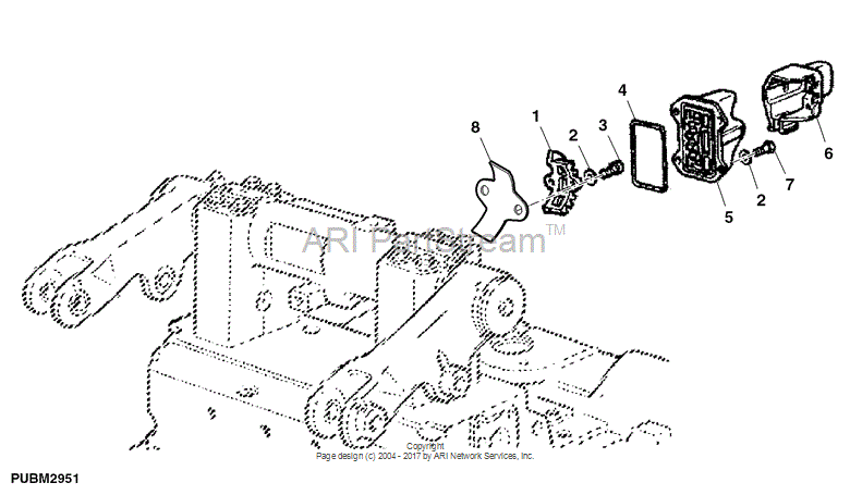 AL110352 - SENSOR fits JOHN DEERE | Price: $127.15