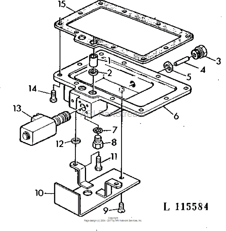 AL58788 - SOLENOID VALVE fits JOHN DEERE