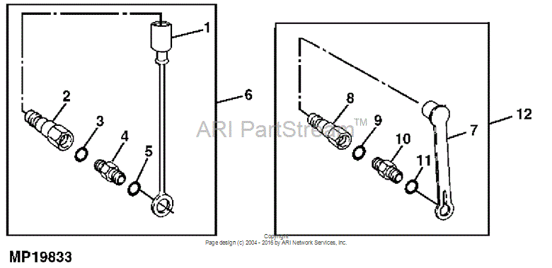 4101987 BM20042 - KIT fits JOHN DEERE | Price: $49.93 Stock: Wisconsin