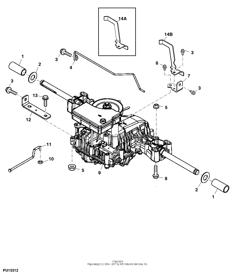 Maiaページ MIA12789 - INTERMEDIATE TRANSMISSION fits JOHN DEERE |