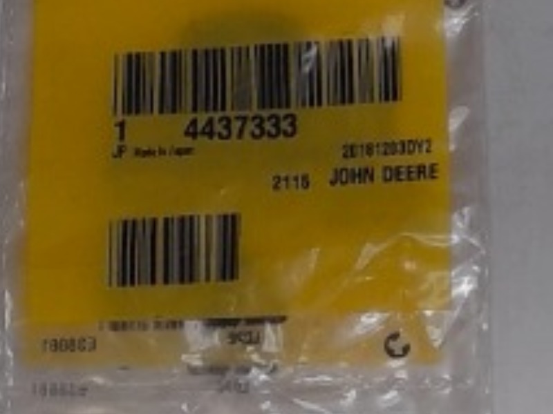4437333 - SNAP RING fits JOHN DEERE | Price: $0.10 Stock: Wisconsin