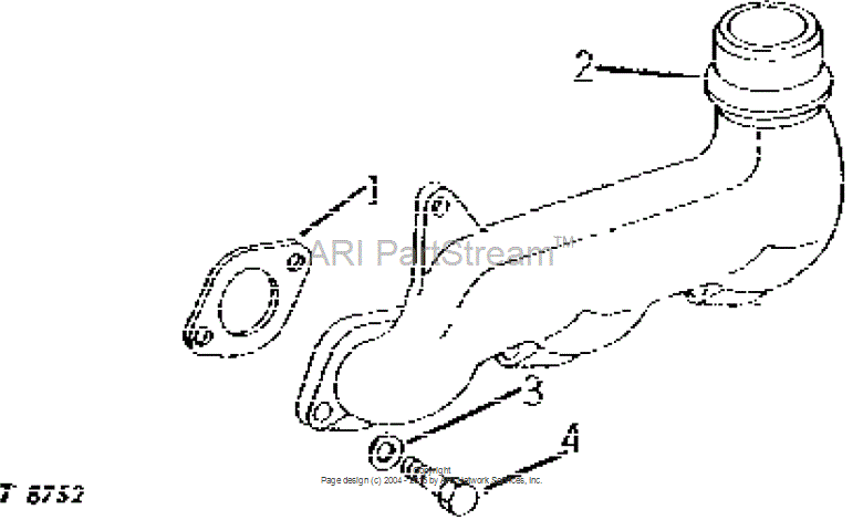 T20190 T20190 - MANIFOLD fits JOHN DEERE
