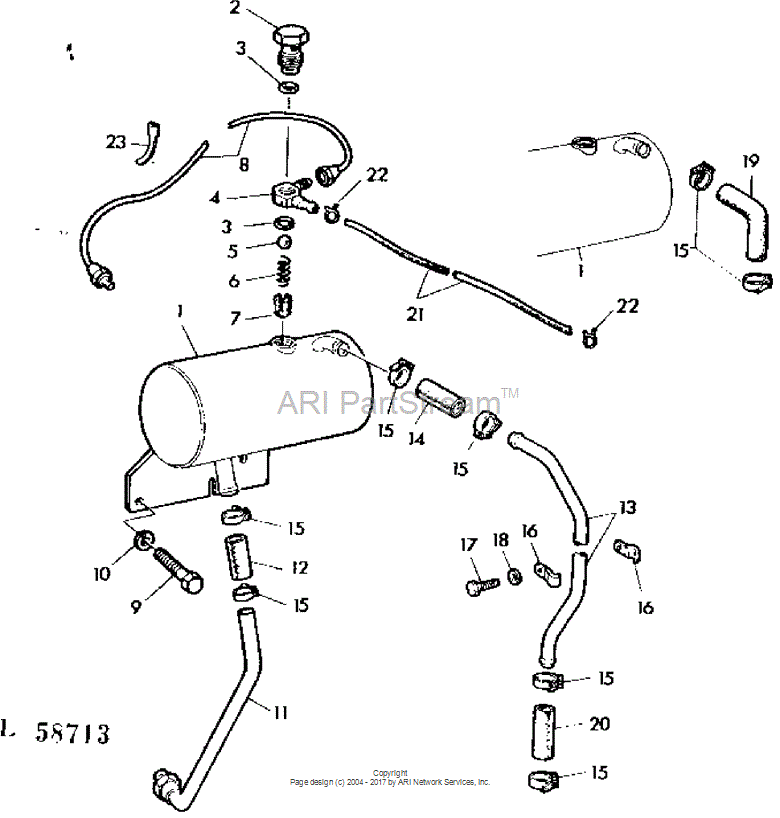 AT20960 - OIL LINE fits JOHN DEERE | Price: $41.00
