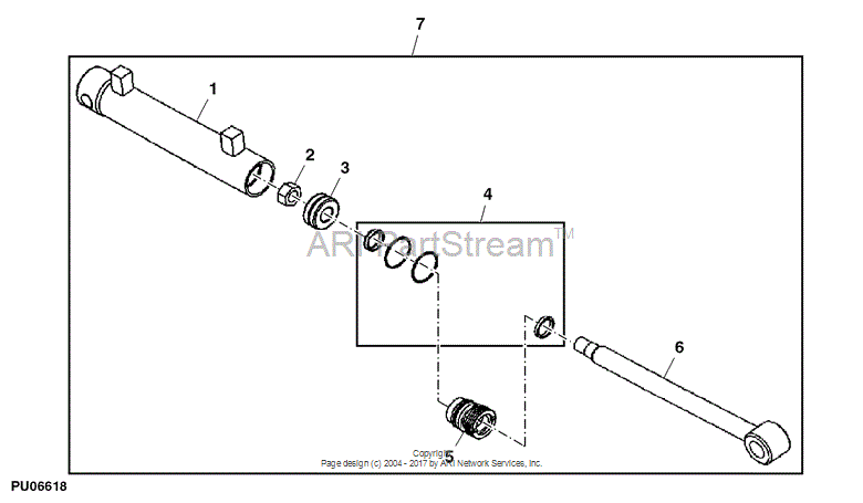 AT307336 Seal Kit Fits John Deere