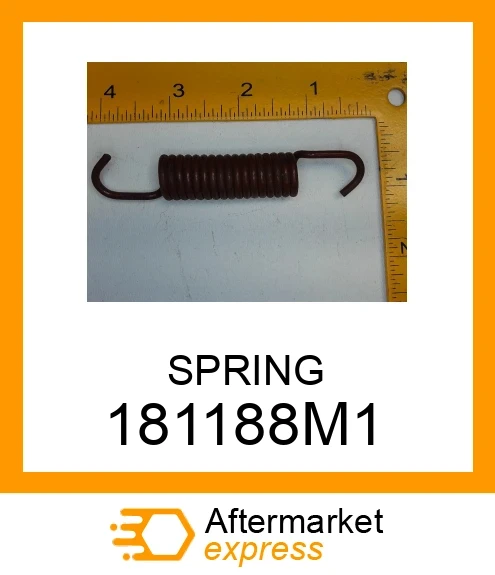 181188M1 - SPRING fits AGCO | Price: $5.79 Stock: Wisconsin