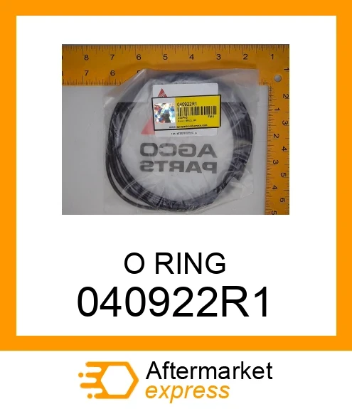 040922R1 - O RING fits AGCO | Price: $2.46 Stock: Wisconsin