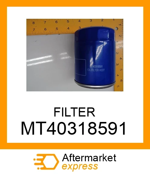 MT40318591 - FILTER fits CASE NEW HOLLAND | Price: $19.90