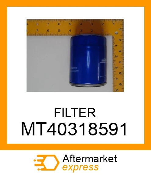 MT40318591 - FILTER fits CASE NEW HOLLAND | Price: $19.90