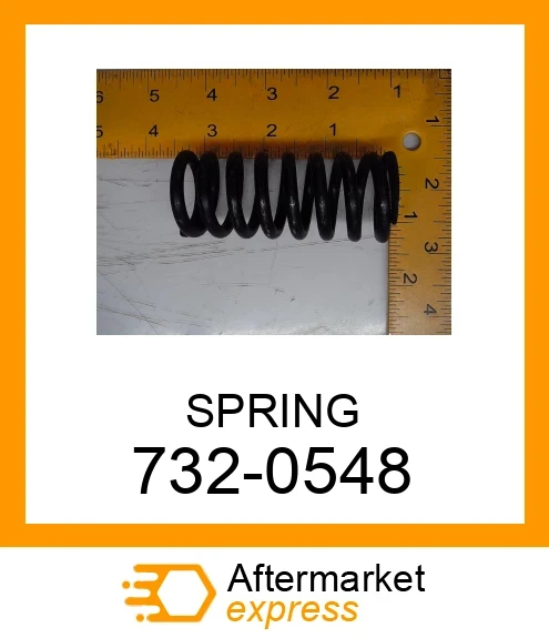732-0548 - SPRING fits CASE NEW HOLLAND | Price: $4.23 Stock: Wisconsin