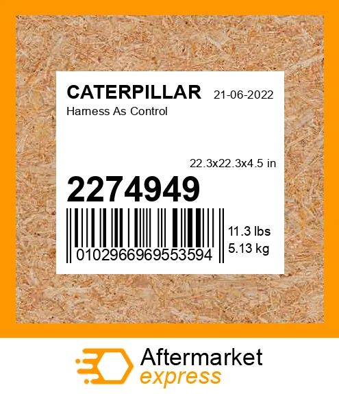 2274949 - Harness As Control fits CATERPILLAR