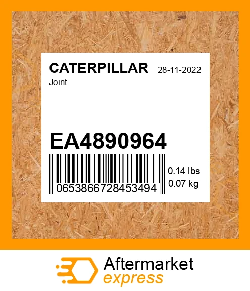 EA4890964 - Joint fits CATERPILLAR | Price: $19.31 Stock: Kentucky