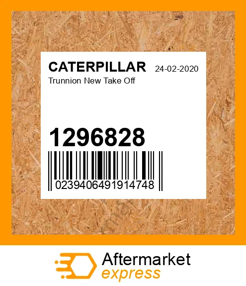 1296828 - Trunnion New Take Off fits CATERPILLAR | Price: $726.13