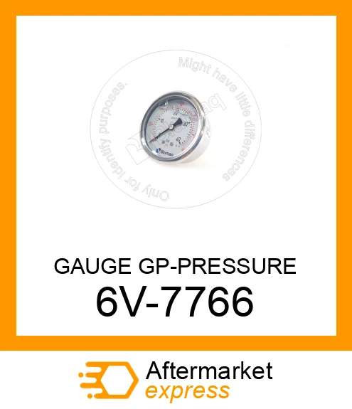 6V-7766 - GAUGE GP-PRESSURE fits CATERPILLAR | Price: $73.80 Stock: Florida