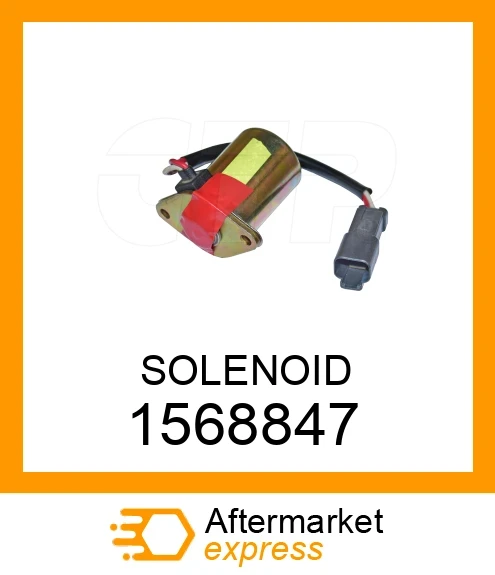 1568847 - SOLENOID fits CATERPILLAR | Price: $69.58 Stock