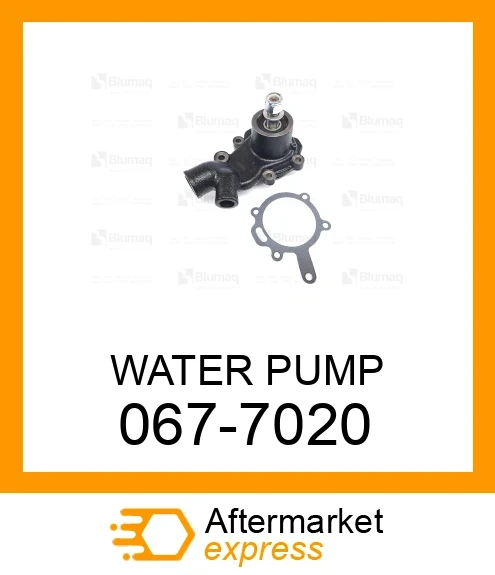 WATER PUMP 067-7020