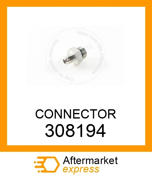 308194 - CONNECTOR fits CATERPILLAR | Price: $8.37